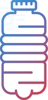 Water Bottle Vector Icon