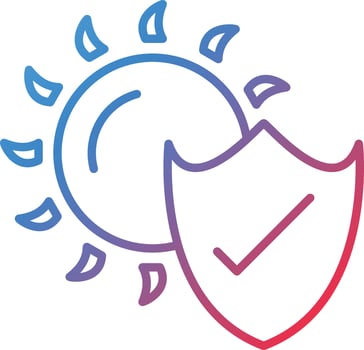 Sun Protection Vector Icon