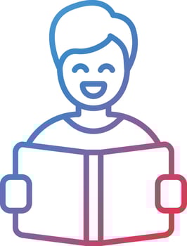 Reading Vector Icon