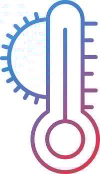 Warm Vector Icon