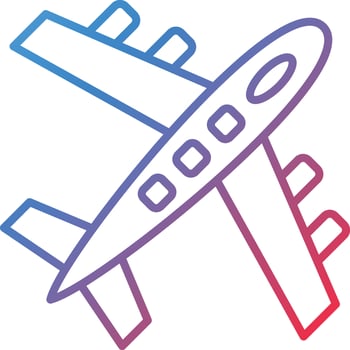 Airplane Vector Icon