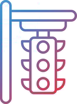 Traffic Light Vector Icon