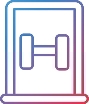 Home Gym Vector Icon