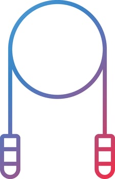 Jump Rope Vector Icon