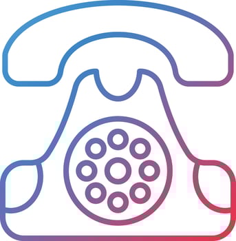 Landline Vector Icon