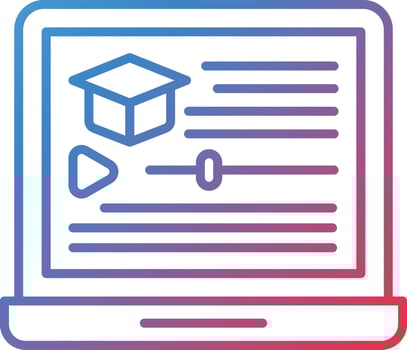 Course Vector Icon
