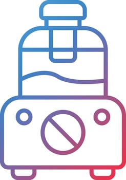 Food Processor Vector Icon