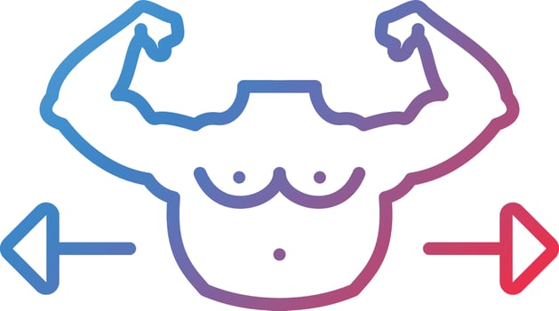 Gain Weight Vector Icon