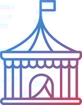 Big Top Vector Icon