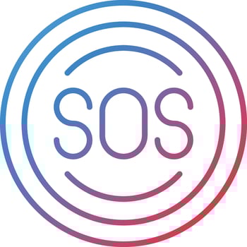 Sos Vector Icon