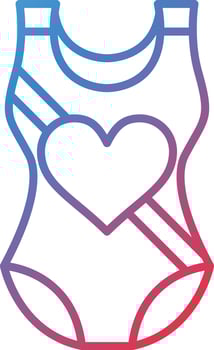 Swimsuit Vector Icon