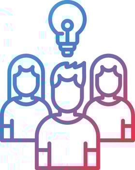 Team Work Vector Icon