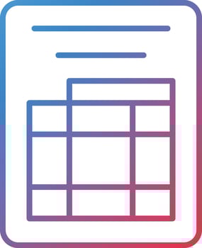 Balance Sheet Vector Icon