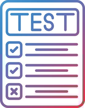 Testing Vector Icon