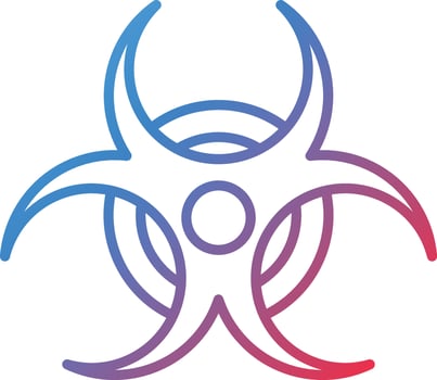 Bio Hazard Vector Icon