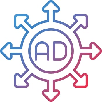 Advertising Submission Vector Icon