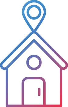 Hyperlocal Vector Icon