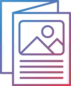 Flyer Vector Icon