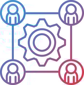 Human Resource Vector Icon