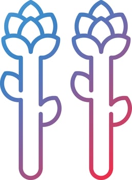 Asparagus Vector Icon