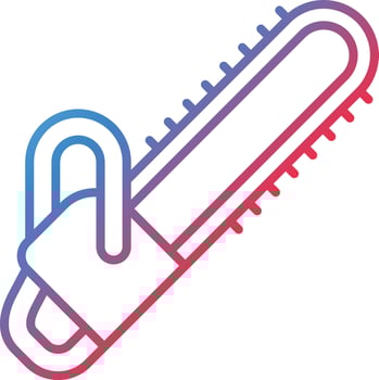 Chainsaw Vector Icon