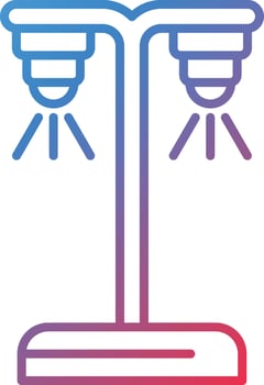 Outdoor Light Vector Icon