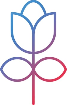 Tulip Vector Icon