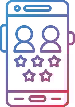 Customer Rating Vector Icon
