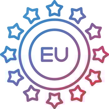 Eu Vector Icon