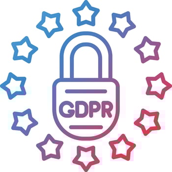 Gdpr Lawsuit Vector Icon