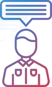 Representative Vector Icon