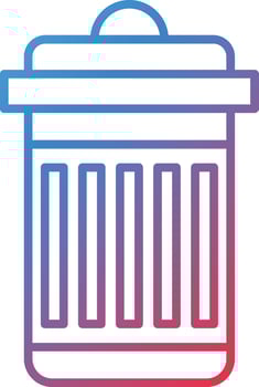 Trash Vector Icon