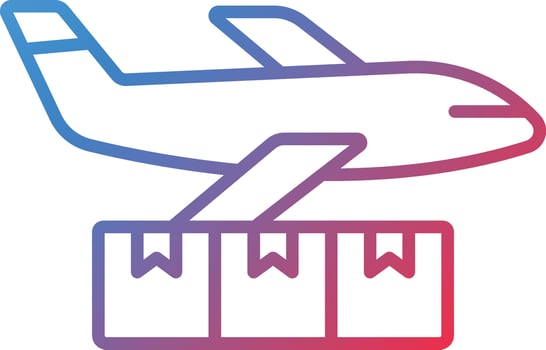 Air Freight Vector Icon
