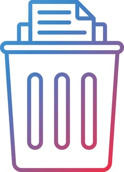 Trash Vector Icon