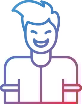 Happy Vector Icon