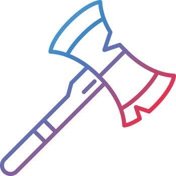 Hand Axe Vector Icon