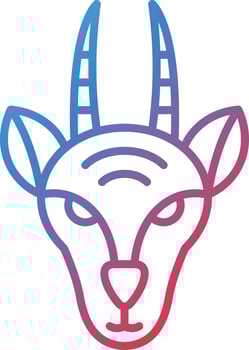 Antilope Vector Icon