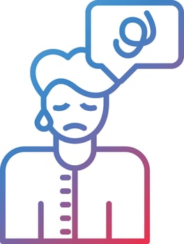 Hopelessness Vector Icon