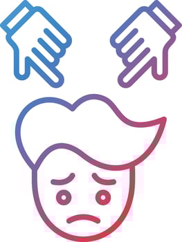 Guilt Vector Icon