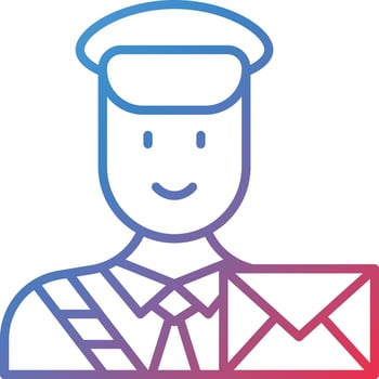 Postman Vector Icon