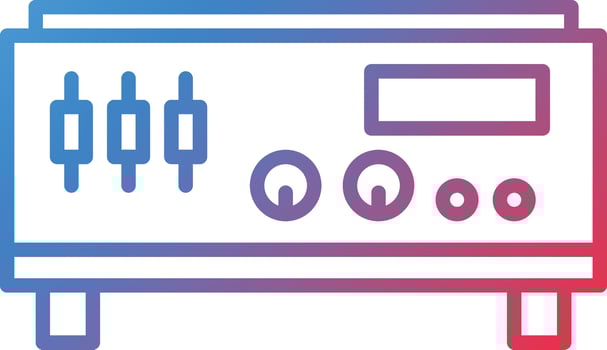 Amplifier Vector Icon