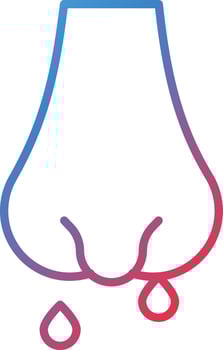 Nasal Cavity Vector Icon