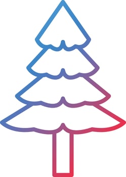 Pine Tree Vector Icon