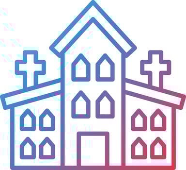 Chapel Vector Icon
