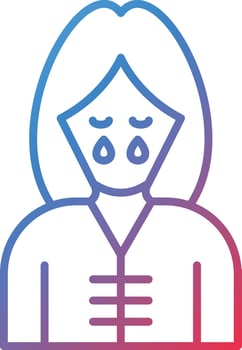 Grief Vector Icon