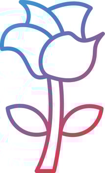 Rose Vector Icon