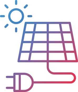Solar Panel Vector Icon
