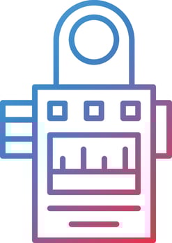 Camera Meter Vector Icon