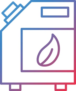 Biofuel Can Vector Icon