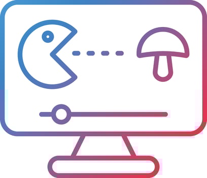 Game Video Vector Icon